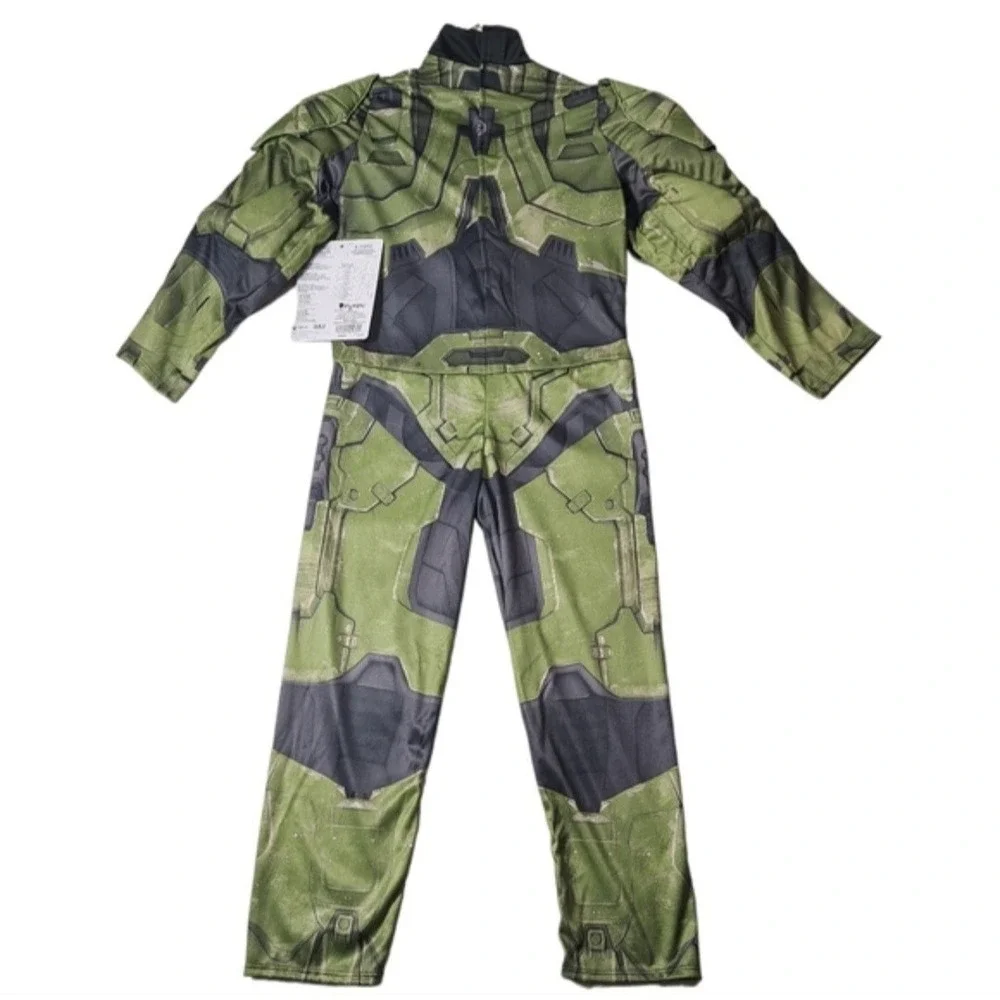 HALO DISGUISE SMALL 4-6 MASTER CHEIF DELUXE CHILD COSTUME PARTY